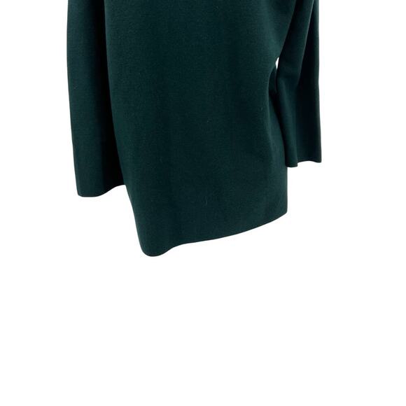 J. Crew Sophie Open-Front Sweater-Blazer Old Forest Green Merino Wool Size Small - Picture 12 of 15